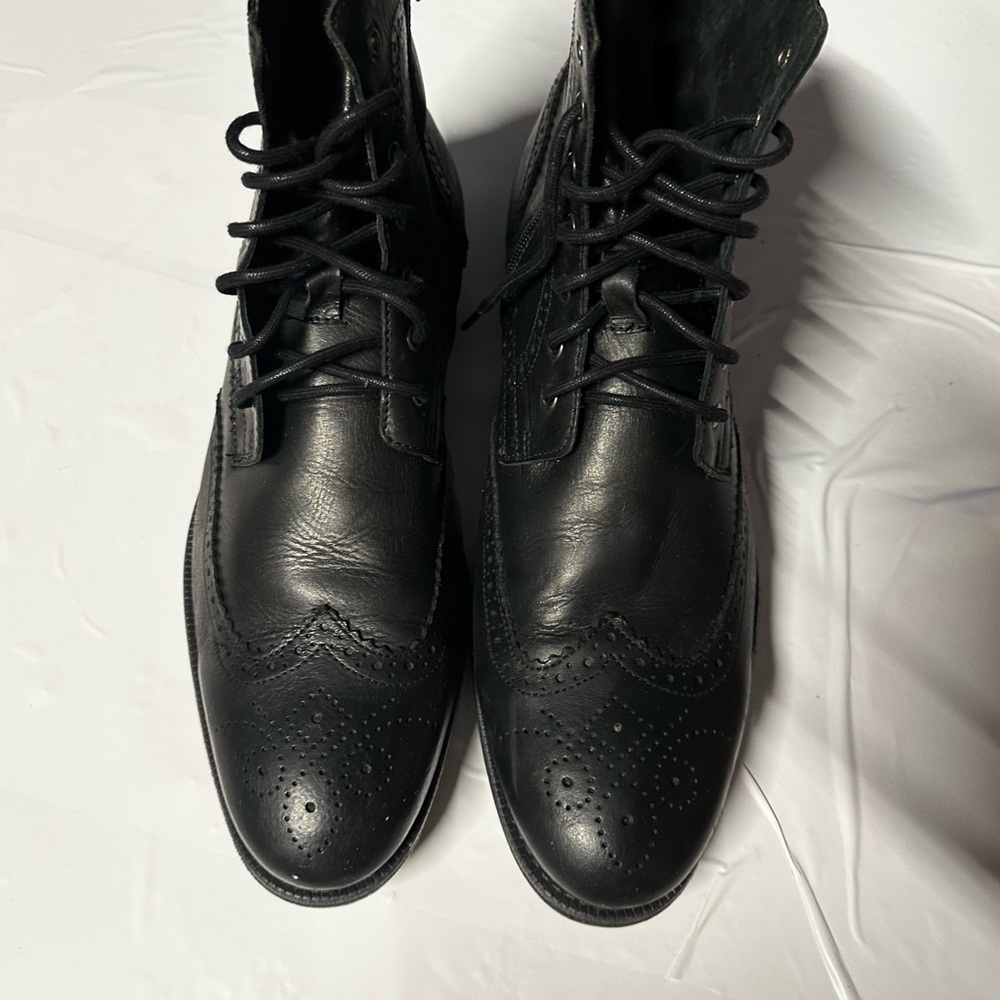 Robert Wayne Jacques Wingtip Combat Boot - image 3
